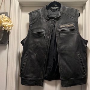 Harley-Davidson® Men's Passing Link Leather Vest